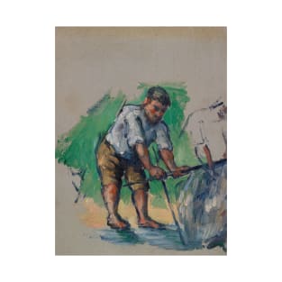 The Well Driller by Paul Cezanne T-Shirt