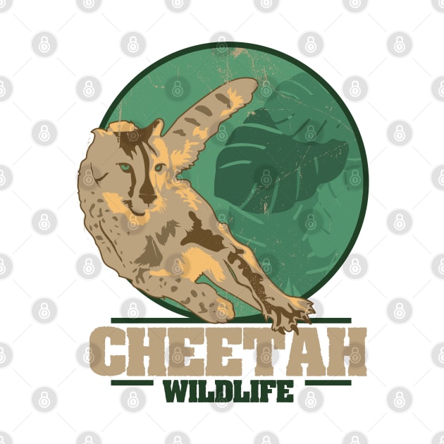 Cheetah Wildlife Design by aidsch