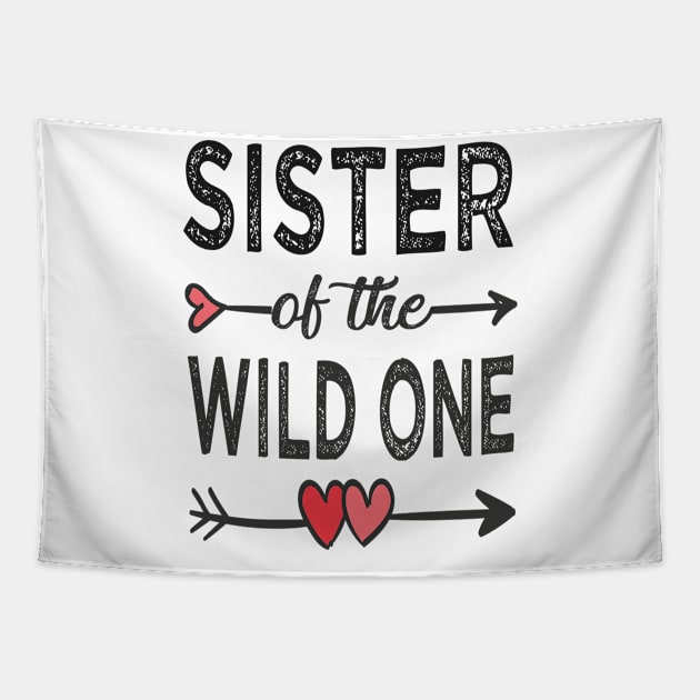 sister of the wild one sister Tapestry by Bagshaw Gravity