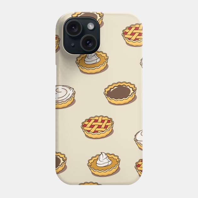 Sweet Pie Pattern Phone Case by flasix