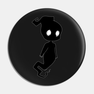 Ghost buddy inverted Pin