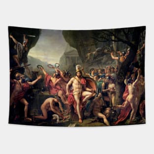 Leonidas at Thermopylae - Jacques-Louis David Tapestry
