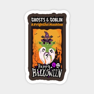 Ghosts & Goblin Halloween Havoc Magnet