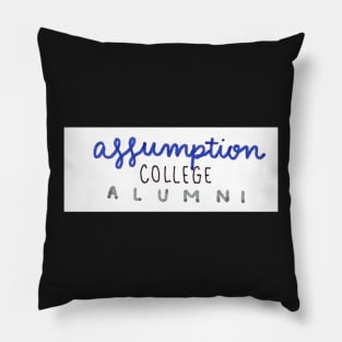 Assumption college alumni Pillow