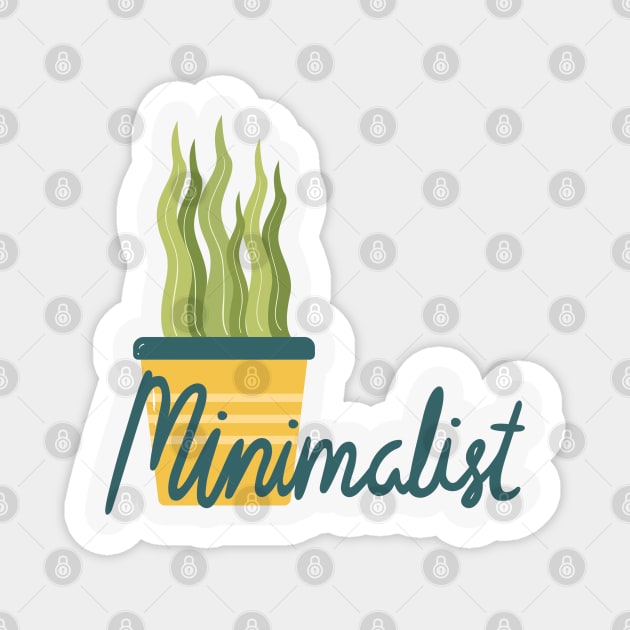 Minimalist Magnet by artsytee