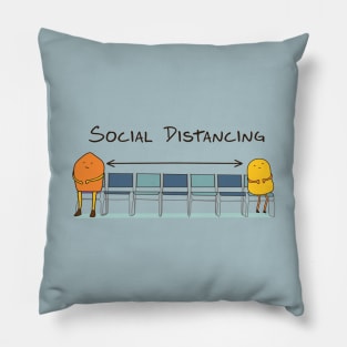 Social distancing Pillow