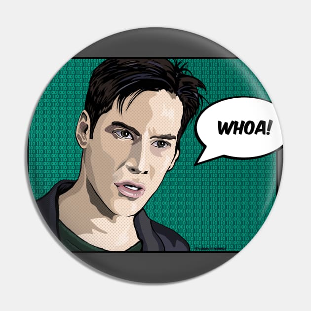 The Keanu says "whoa!" Pin by FanboyMuseum