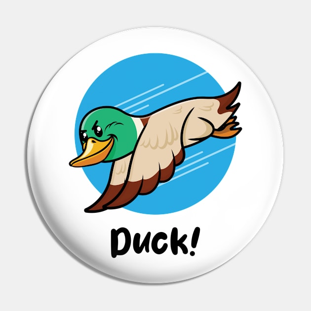 Duck! (on light colors) Pin by Messy Nessie