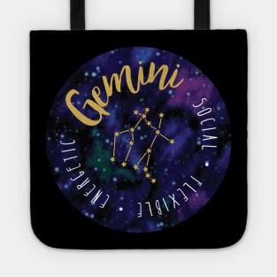 Gemini Zodiac Tote