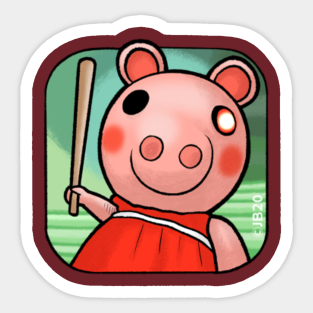 Piggy Roblox Stickers Teepublic Au