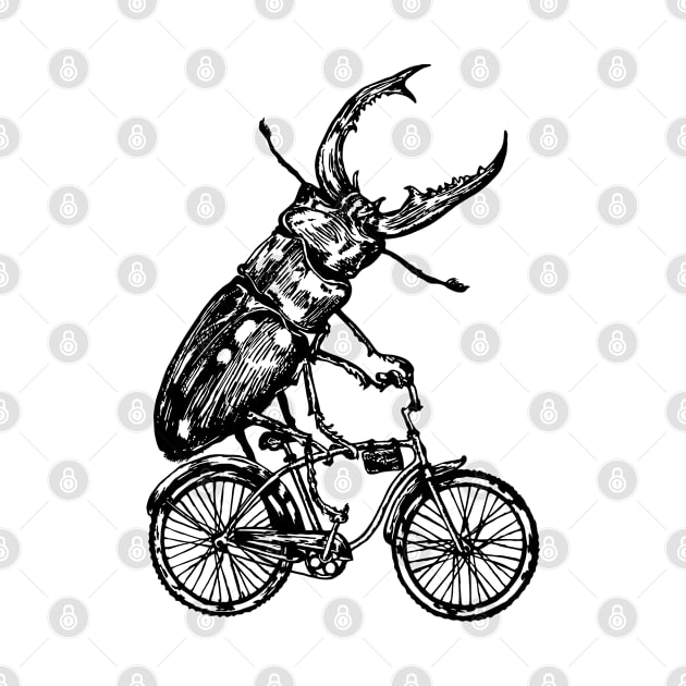 SEEMBO Beetle Cycling Bicycle Cyclist Bicycling Biking Biker by SEEMBO