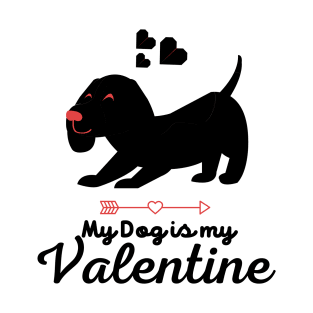 My Dog is My Valentine, Valentine's Day T-Shirt