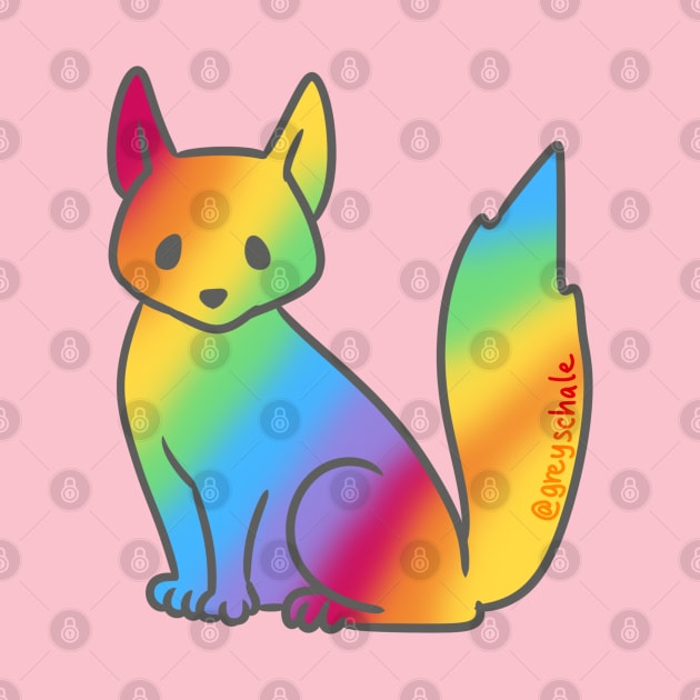 Rainbow Fox by greys