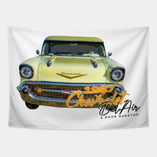 1957 Chevrolet BelAir 4 door hardtop sedan Tapestry