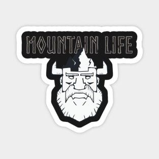 Mountain Life Dwarf Magnet