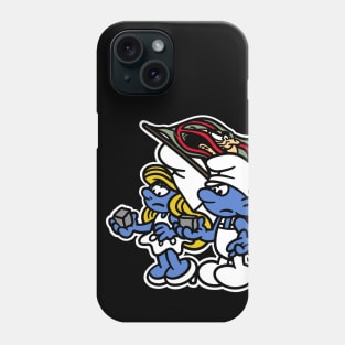 Riot Smurfs Phone Case