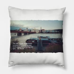 The Real Voyage of Discovery Pillow