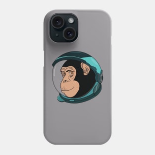 Astronaut chimp Phone Case