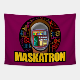 MASK-A-TRON Tapestry