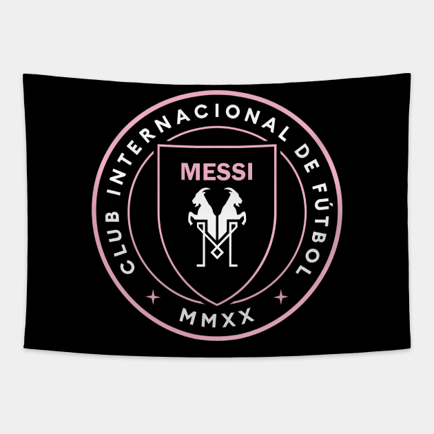 Inter Goat Messi Tapestry by Julegend