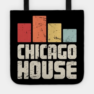 Retro Vintage Chicago House Electronic Music Gift Tote