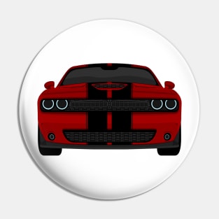 CHALLENGER DARK-RED Pin