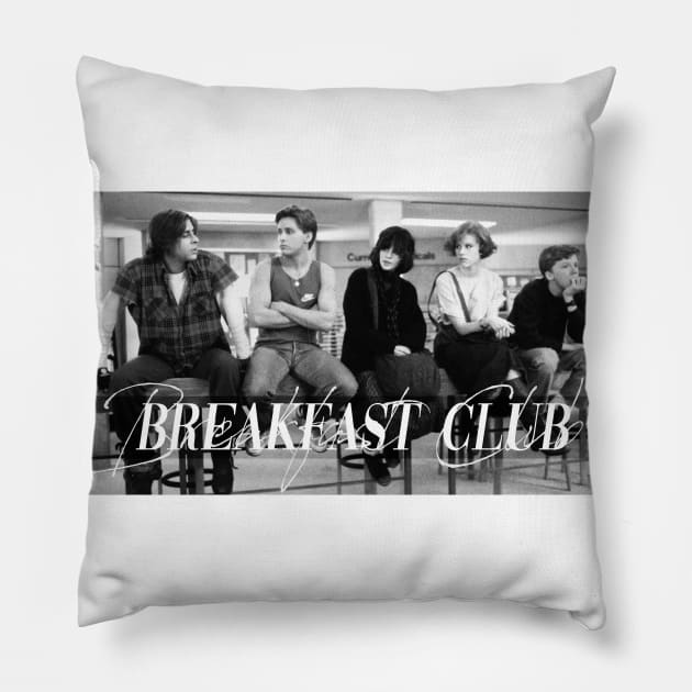 Breakfast Club // Vintage design Pillow by HectorVSAchille