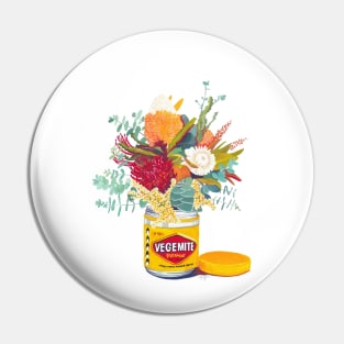 Vegemite Bouquet Pin