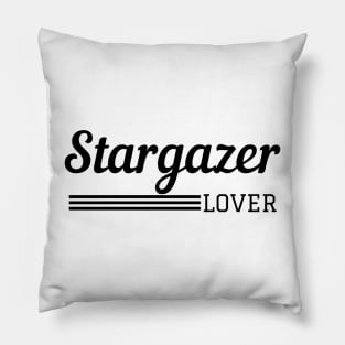 Stargazer Lover Simple Design Pillow