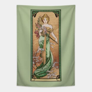 Personification of Spring Tapestry