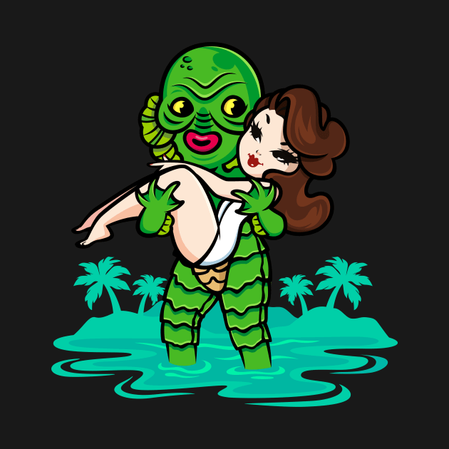 creature from the black lagoon by vivaiolet