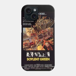 Classic Sci-Fi Movie Poster - Soylent Green Phone Case