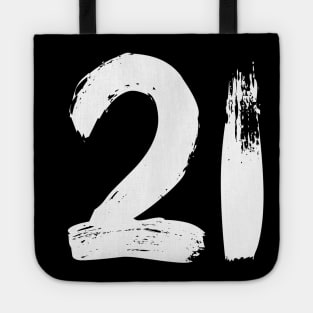 Number 21 Tote