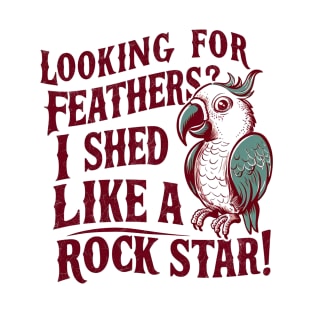 Rock star Parrot T-Shirt