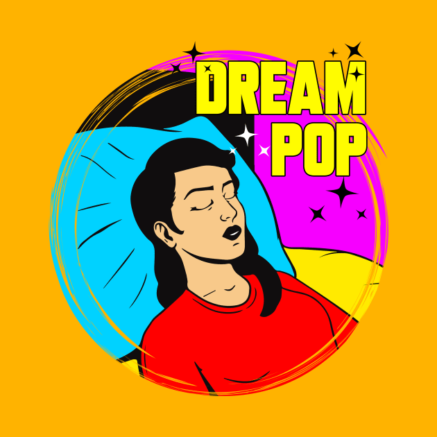 DREAM POP ART by theanomalius_merch