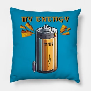 my energy source Pillow