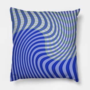 Abstract Wavy lines Pillow