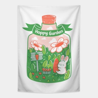 Hoppy Bunny Garden by Tobe Fonseca Tapestry