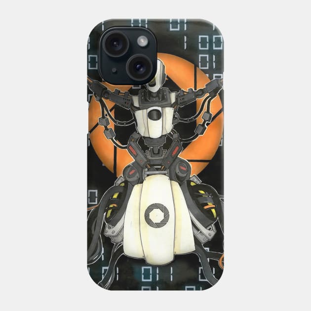 GlaDos Phone Case by ERILAZ