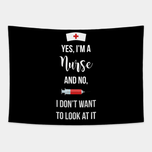 Yes I'm a Nurse (v.2) Tapestry