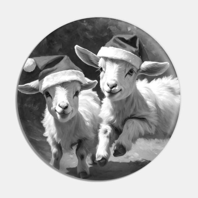 ⛧ Christmas baby goats ⛧ Pin by Meanie