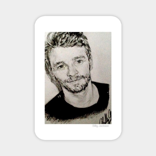 JAMES FRANCO Magnet by cindybrady1986