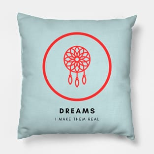 Dreamcatcher Red Pillow