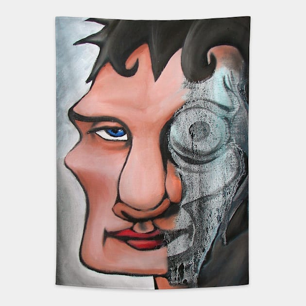 Beautiful Frankenstein Tapestry by Bradonia