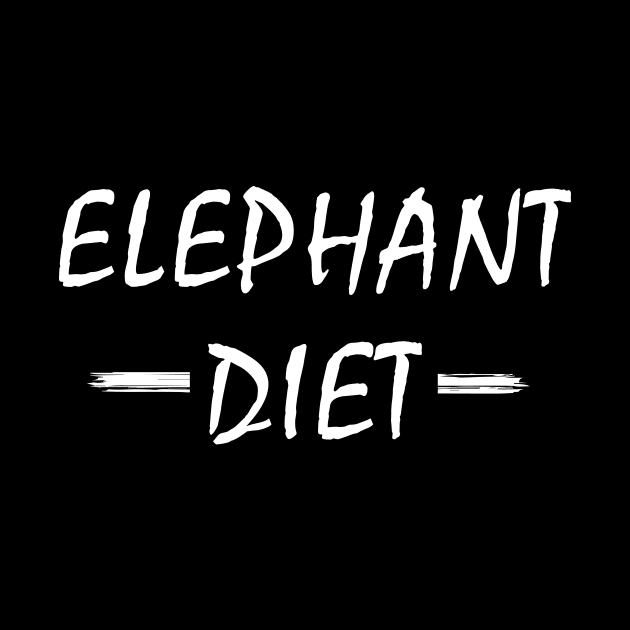 Elephant diet by sunima