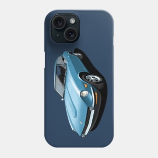 Datsun 240Z in blue Phone Case