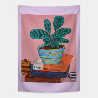 Eclectic Still Life Art - Contemporary and Unique Creations Tapestry