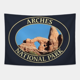 Turret Arch at Arches National Park in Moab, Utah Tapestry