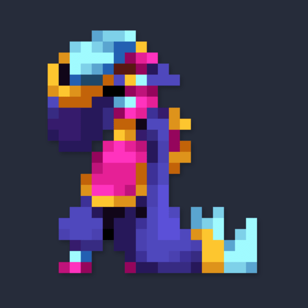 Hsien-Ko low-res pixelart by JinnPixel