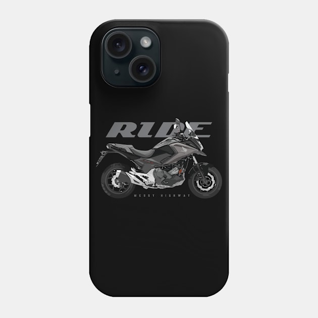 Ride nc black Phone Case by MessyHighway